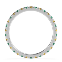 Classic Pave Eternity Vana Band