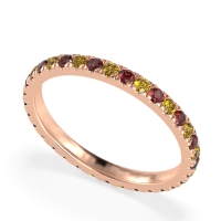 Classic Pave Eternity Vana Band