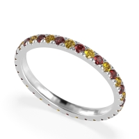 Classic Pave Eternity Vana Band