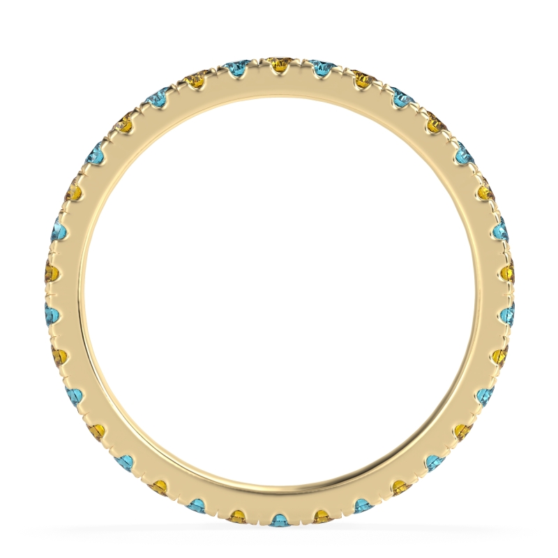 Classic Pave Eternity Vana Band