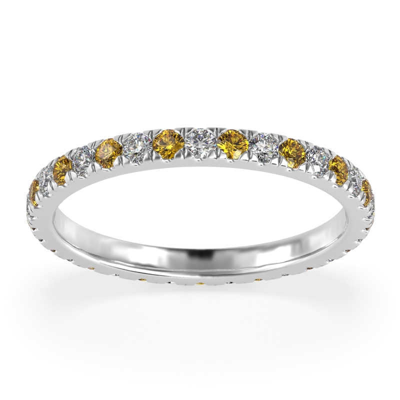 Classic Pave Eternity Vana Band