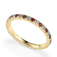 Classic Pave Eternity Vana Band