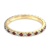 Classic Pave Eternity Vana Band