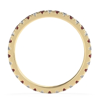 Classic Pave Eternity Vana Band