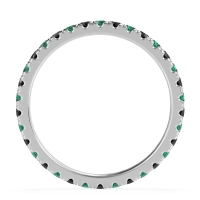 Classic Pave Eternity Vana Band