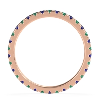 Classic Pave Eternity Vana Band