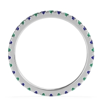 Classic Pave Eternity Vana Band