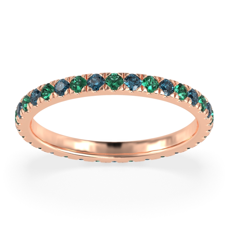 Classic Pave Eternity Vana Band