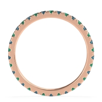 Classic Pave Eternity Vana Band