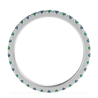 Classic Pave Eternity Vana Band