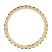 Classic Pave Eternity Vana Band