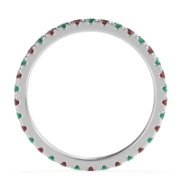 Classic Pave Eternity Vana Band