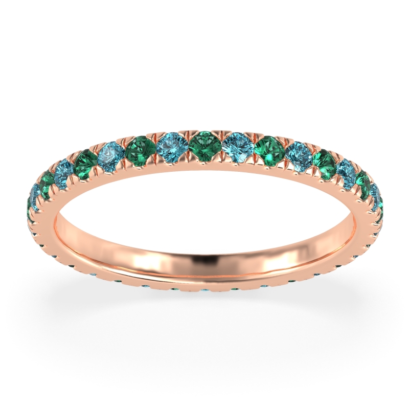 Classic Pave Eternity Vana Band