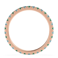 Classic Pave Eternity Vana Band