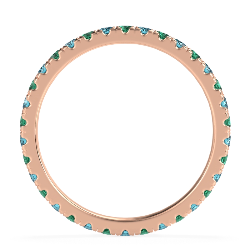 Classic Pave Eternity Vana Band