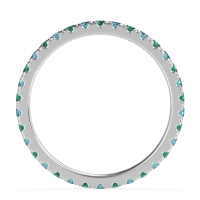 Classic Pave Eternity Vana Band