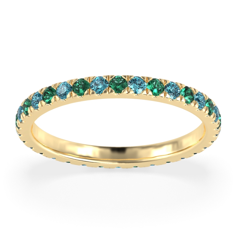 Classic Pave Eternity Vana Band