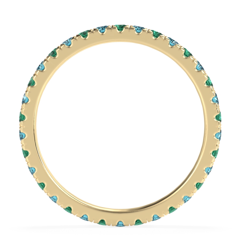 Classic Pave Eternity Vana Band