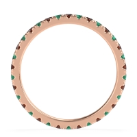 Classic Pave Eternity Vana Band