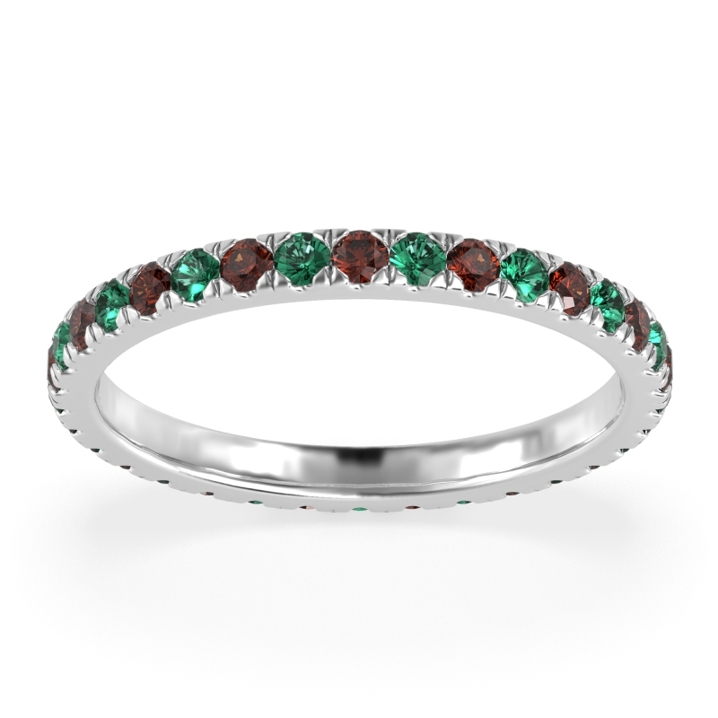 Classic Pave Eternity Vana Band