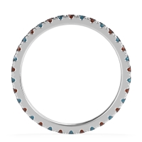 Classic Pave Eternity Vana Band