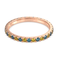 Classic Pave Eternity Vana Band
