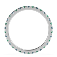 Classic Pave Eternity Vana Band