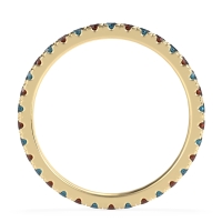Classic Pave Eternity Vana Band