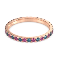 Classic Pave Eternity Vana Band