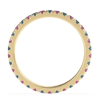 Classic Pave Eternity Vana Band