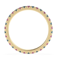 Classic Pave Eternity Vana Band