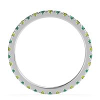 Classic Pave Eternity Vana Band