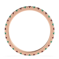 Classic Pave Eternity Vana Band