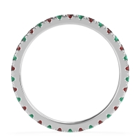 Classic Pave Eternity Vana Band