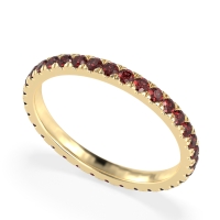 Classic Pave Eternity Vana Band