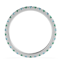 Classic Pave Eternity Vana Band