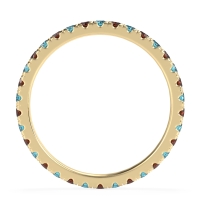 Classic Pave Eternity Vana Band