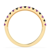 Half-Eternity Pave Milgrain Janu Band