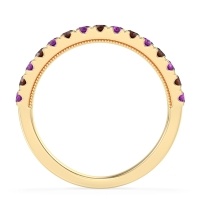 Half-Eternity Pave Milgrain Janu Band