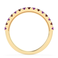 Half-Eternity Pave Milgrain Janu Band