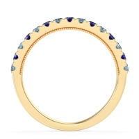 Half-Eternity Pave Milgrain Janu Band