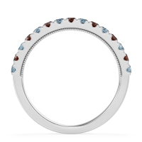 Half-Eternity Pave Milgrain Janu Band