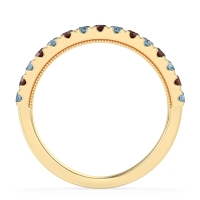 Half-Eternity Pave Milgrain Janu Band