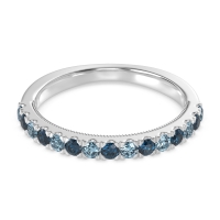 Half-Eternity Pave Milgrain Janu Band