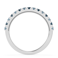 Half-Eternity Pave Milgrain Janu Band