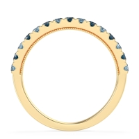Half-Eternity Pave Milgrain Janu Band