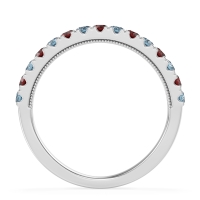 Half-Eternity Pave Milgrain Janu Band