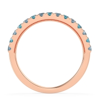 Half-Eternity Pave Milgrain Janu Band