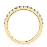 Half-Eternity Pave Milgrain Janu Band