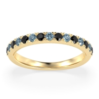 Half-Eternity Pave Milgrain Janu Band